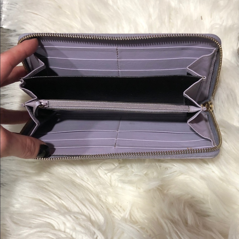 Gucci Beige and purple Signature Wallet - Picture 8 of 9